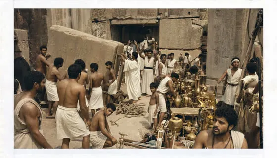 Sealing Tutankhamun's tomb