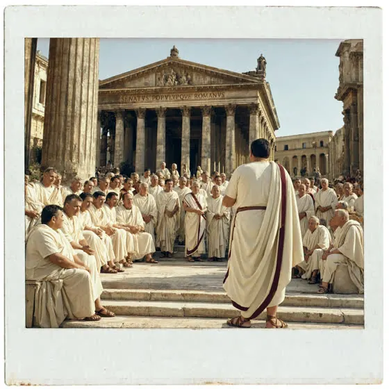 The Roman Forum, 44 BC