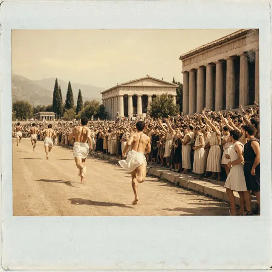 First Olympics, 776 BC