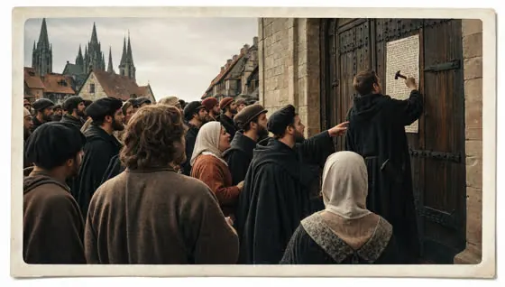 Luther's ninety-five theses, 1517