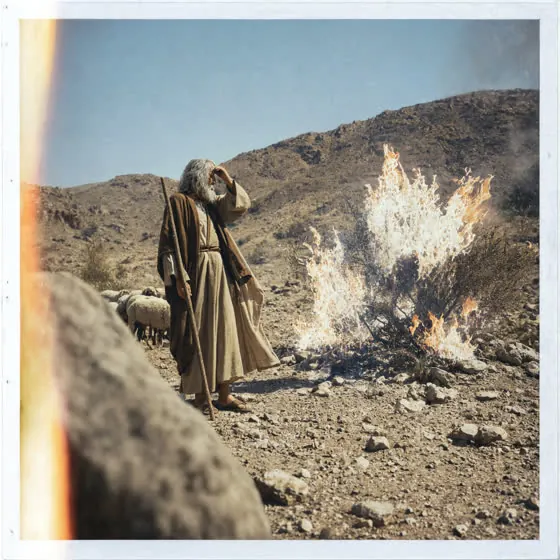 The burning bush