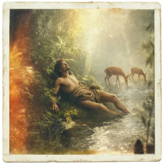 Rest by the stream